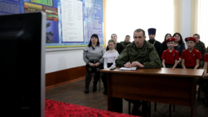 Телемост с бойцами СВО провели в Приамурье - gtrkamur.ru