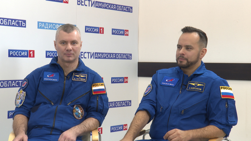 Как стать космонавтом?  Гости — космонавты-испытатели Сергей Корсаков и Денис Матвеев - gtrkamur.ru