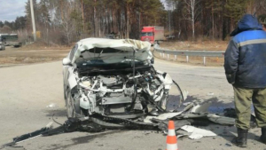Серьезная авария с КамАЗом произошла в Циолковском - gtrkamur.ru