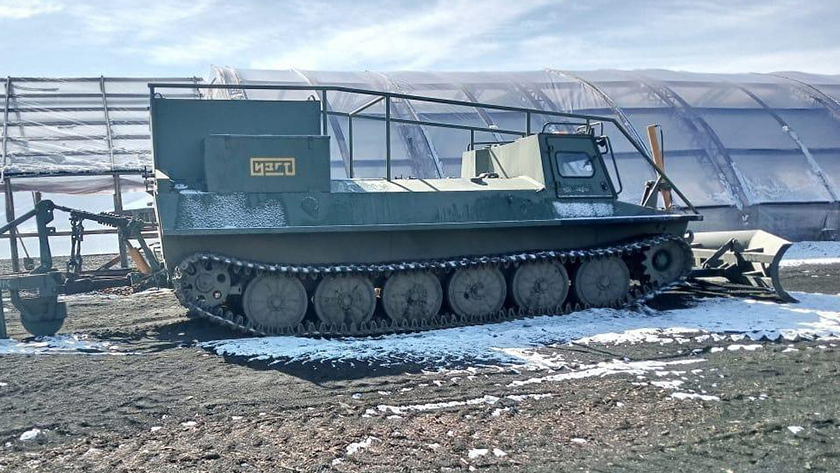 Автопарк завитинского лесхоза пополнился новым снегоболотоходом - gtrkamur.ru