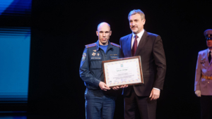 Василий Орлов поздравил со столетним юбилеем спортивный коллектив общества «Динамо» - gtrkamur.ru