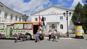 Месяц в пути: «Автобус Победы» двигается в сторону Сталинграда - gtrkamur.ru