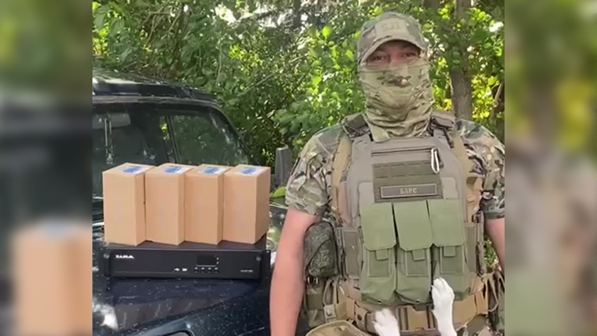 Амурский Народный фронт доставил в зону СВО рации и ретранслятор - gtrkamur.ru