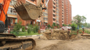 В благовещенском микрорайоне просел грунт из-за некачественных работ - gtrkamur.ru