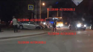 В жесткой аварии в Благовещенске пострадали три человека - gtrkamur.ru