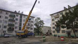 В Шимановске продолжается ремонт придомовых территорий - gtrkamur.ru
