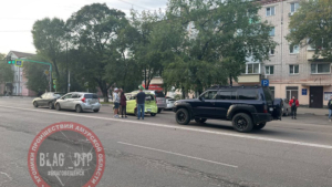 Три автомобиля в ряд столкнулись на благовещенской улице Ленина - gtrkamur.ru