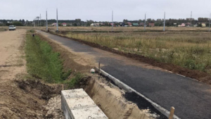 Строительство дороги в Ивановке близится к завершению - gtrkamur.ru