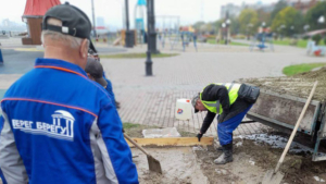 Новая художественная композиция украсит набережную Благовещенска - gtrkamur.ru
