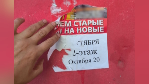 Еще несколько домов в Благовещенске пострадали от расклейщиков объявлений - gtrkamur.ru