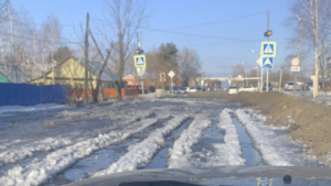 Грунтовые воды затопили улицу в Архаре - gtrkamur.ru