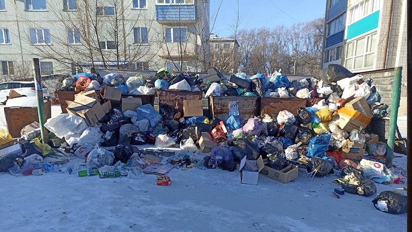 Компания, вывозившая мусор в Белогорске, лишилась статуса регоператора - gtrkamur.ru