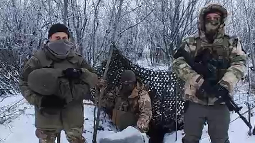 Защитники из Приамурья поблагодарили земляков за посылку с маскировочными сетями - gtrkamur.ru