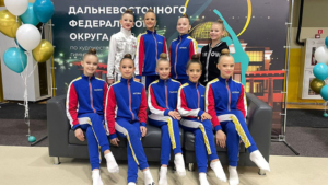 Юные амурские гимнастки вернулись домой с бронзовыми медалями с первенства ДФО - gtrkamur.ru