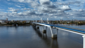 Новый мост через Зею в Благовещенске вдвое разгрузил старую переправу - gtrkamur.ru