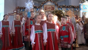 Рождество встретили в женском монастыре села Среднебелая - gtrkamur.ru