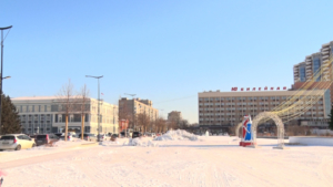 В Благовещенске начали демонтировать снежный городок - gtrkamur.ru