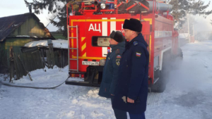 Двое человек погибли сегодня во время пожара в Прогрессе - gtrkamur.ru