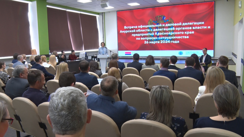 Предприниматели из Благовещенска и Красноярского края обсудили вопросы сотрудничества - gtrkamur.ru