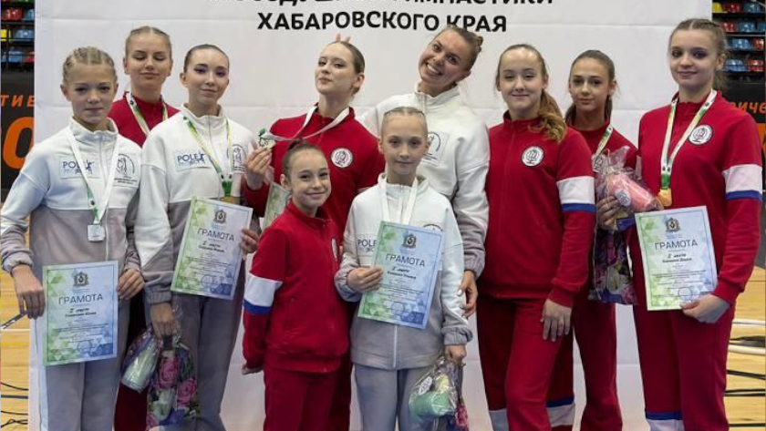 Амурчанки завоевали 23 медали на соревнованиях по пилонному спорту в Хабаровске - gtrkamur.ru