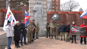 Амурские бойцы-добровольцы отряда «Барс-4» отметили вторую годовщину со дня его основания - gtrkamur.ru