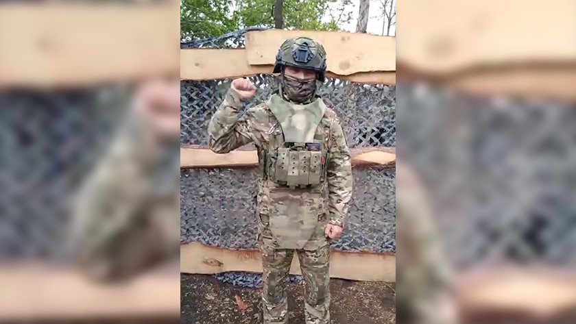 Видеоспасибо с передовой: боец поблагодарил жителей Возжаевки за оборудование для разведки - gtrkamur.ru