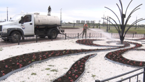 Город красок: амурскую столицу украшают к лету - gtrkamur.ru