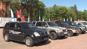 Автопробег в память о погибших бойцах СВО добрался до Благовещенска - gtrkamur.ru