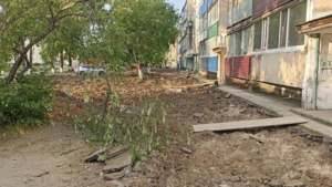 До конца лета в Белогорске появятся еще два детско-спортивных городка - gtrkamur.ru
