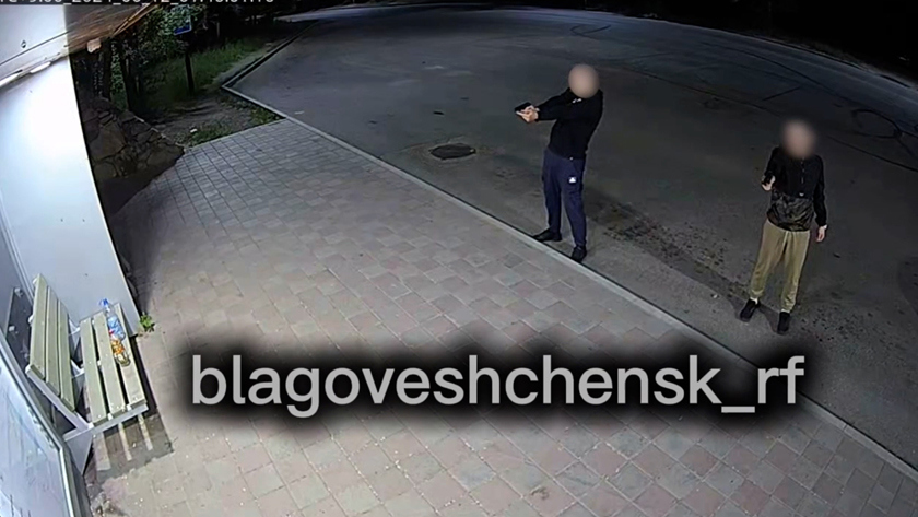 В Благовещенске ищут стрелков на остановке - gtrkamur.ru