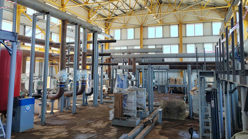 Котельная на сжиженном природном газе в Белогорске готова более чем на 70% - gtrkamur.ru