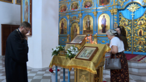 Благовещенцы помолились перед мощами святых семейных пар - gtrkamur.ru
