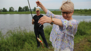 Сковородинцы впервые соревновались в ловле рыбы - gtrkamur.ru