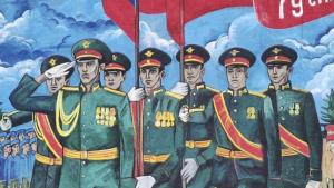 Белогорские многоэтажки украсили двумя новыми муралами - gtrkamur.ru