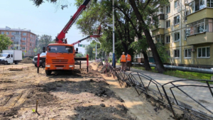 Новый участок улицы Театральной в Благовещенске закроют на ремонт - gtrkamur.ru