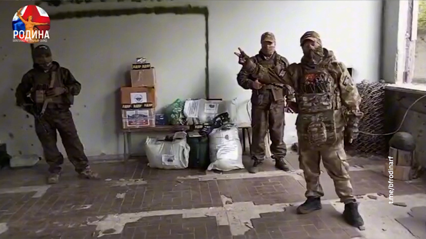 Амурские бойцы поблагодарили своих земляков за доставленные на передовую продукты питания и одежду - gtrkamur.ru