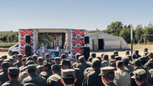 Артисты Ромненского округа поддержали будущих бойцов СВО из Приамурья - gtrkamur.ru