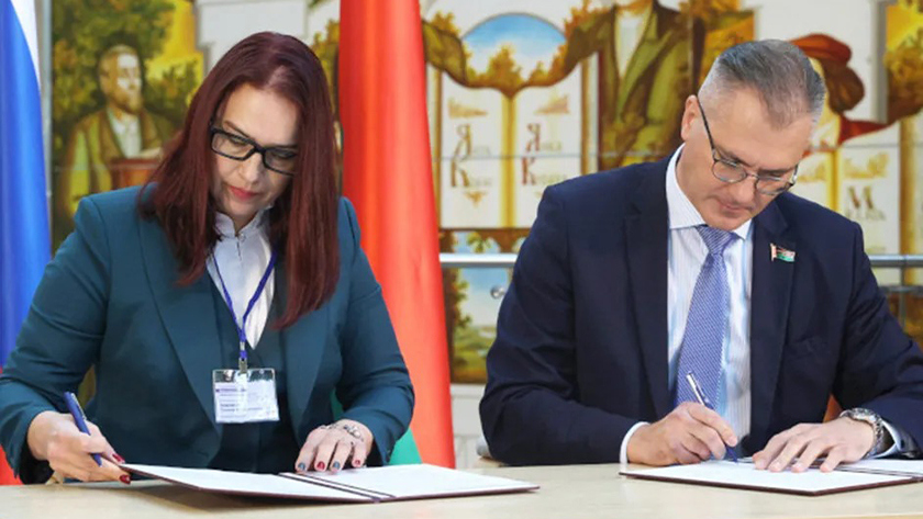 Амурская областная и Белорусская национальная библиотеки подписали соглашение о сотрудничестве - gtrkamur.ru