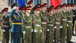 Более полусотни новобранцев пополнили ряды воспитанников Амурского кадетского корпуса - gtrkamur.ru