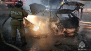 Два автомобиля сгорело в Приамурье за минувшие сутки - gtrkamur.ru