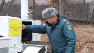 В Приамурье готовность мобильного пункта обогрева оценили специалисты чрезвычайного ведомства - gtrkamur.ru