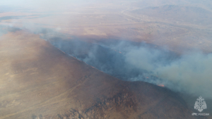 Более 500 гектаров были охвачены огнем накануне в Приамурье - gtrkamur.ru