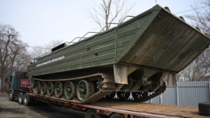 Плавающие транспортеры закончили дежурство на севере Приамурья - gtrkamur.ru