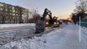 В минувшие выходные в областном центре очистили почти все основные улицы микрорайона - gtrkamur.ru