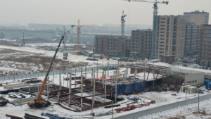 В Чигирях продолжают возводить спорткомплекс стоимостью 600 миллионов рублей - gtrkamur.ru