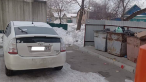 Благовещенцев учат парковаться: за стоянку около мусорных контейнеров автохамы начали получать штрафы - gtrkamur.ru