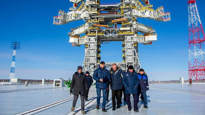 Новый глава Роскосмоса ознакомился с ходом строительства объектов амурского космодрома - gtrkamur.ru