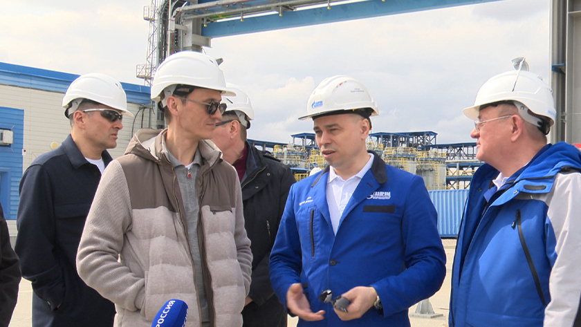 Реализацию проектов в газовой отрасли на территории Приамурья оценил вице-премьер Дмитрий Григоренко - gtrkamur.ru