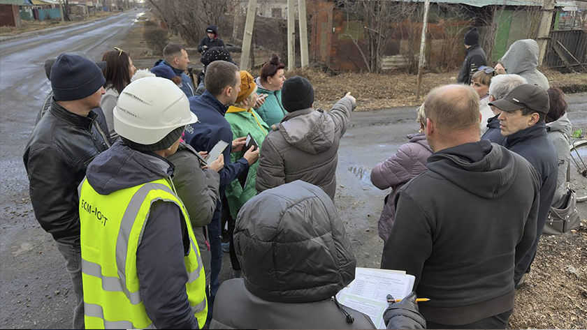 В Белогорске из-за возведения путепровода заборы жителей заменят на шумозащитные экраны - gtrkamur.ru