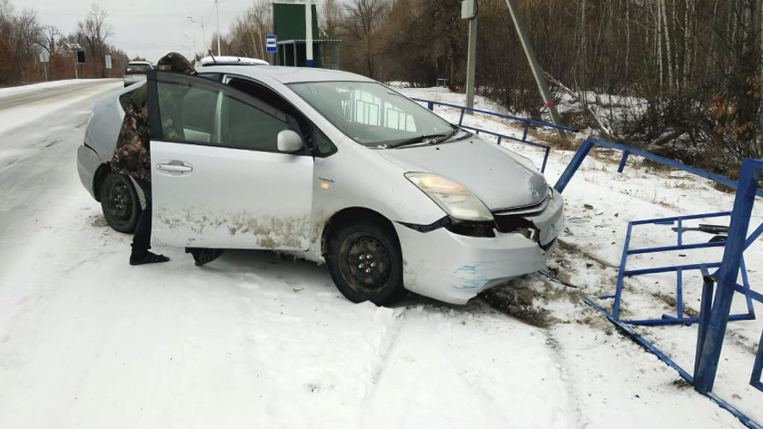 ДТП с одним автомобилем случилось на дороге «Благовещенск — Бибиково» - gtrkamur.ru